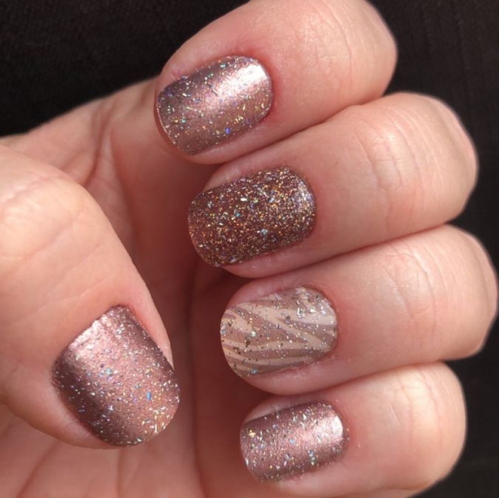 Color Street Nail Polish Strips in shade All Wild Up